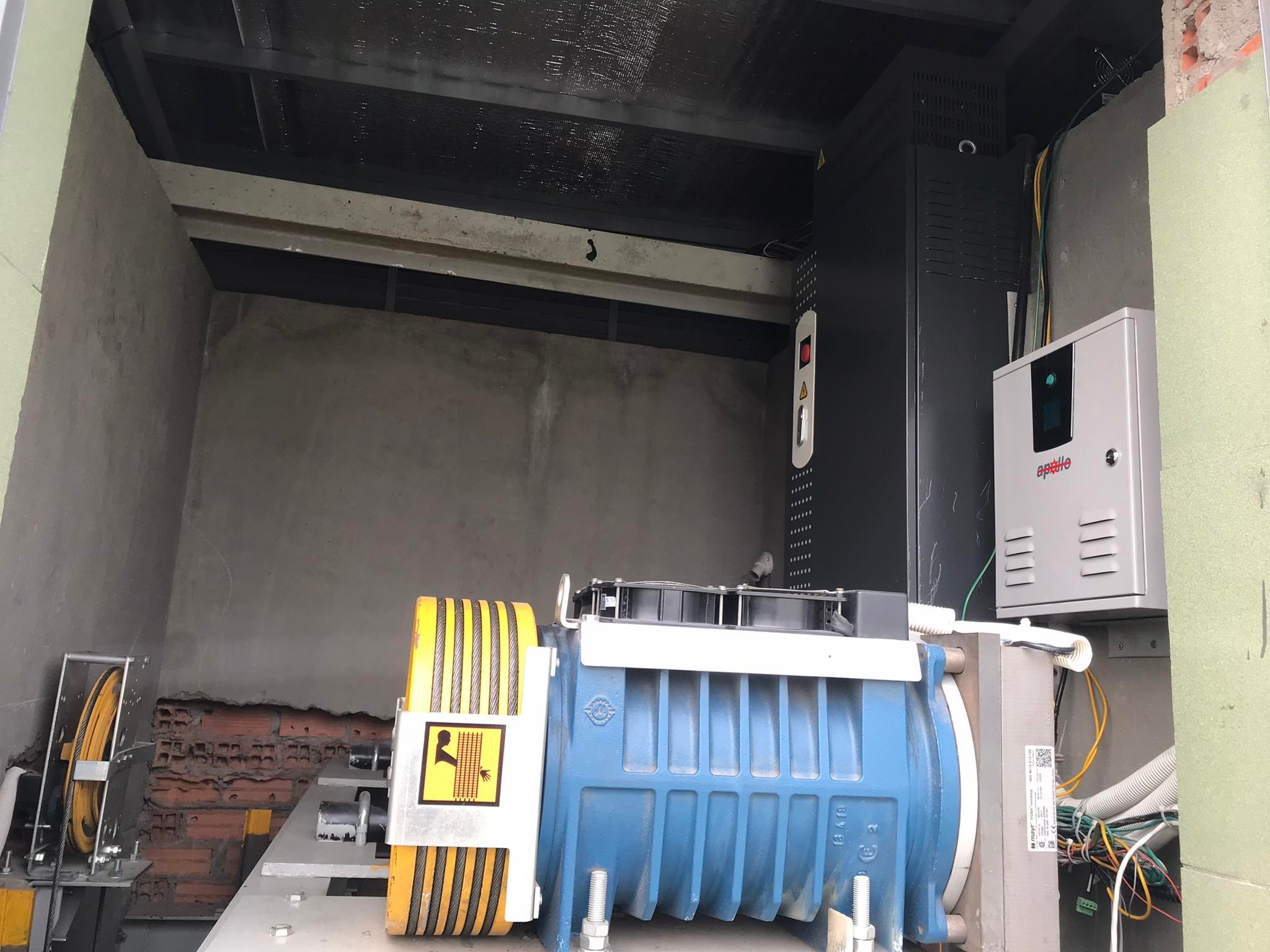 Phòng kỹ thuật thang máy và những lưu ý khi thực hiện bảo trì