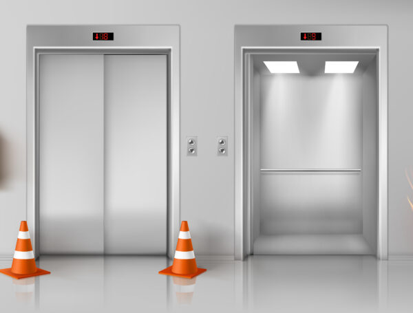 Mô hình thang máy với hệ thống bảo vệ chống cháy